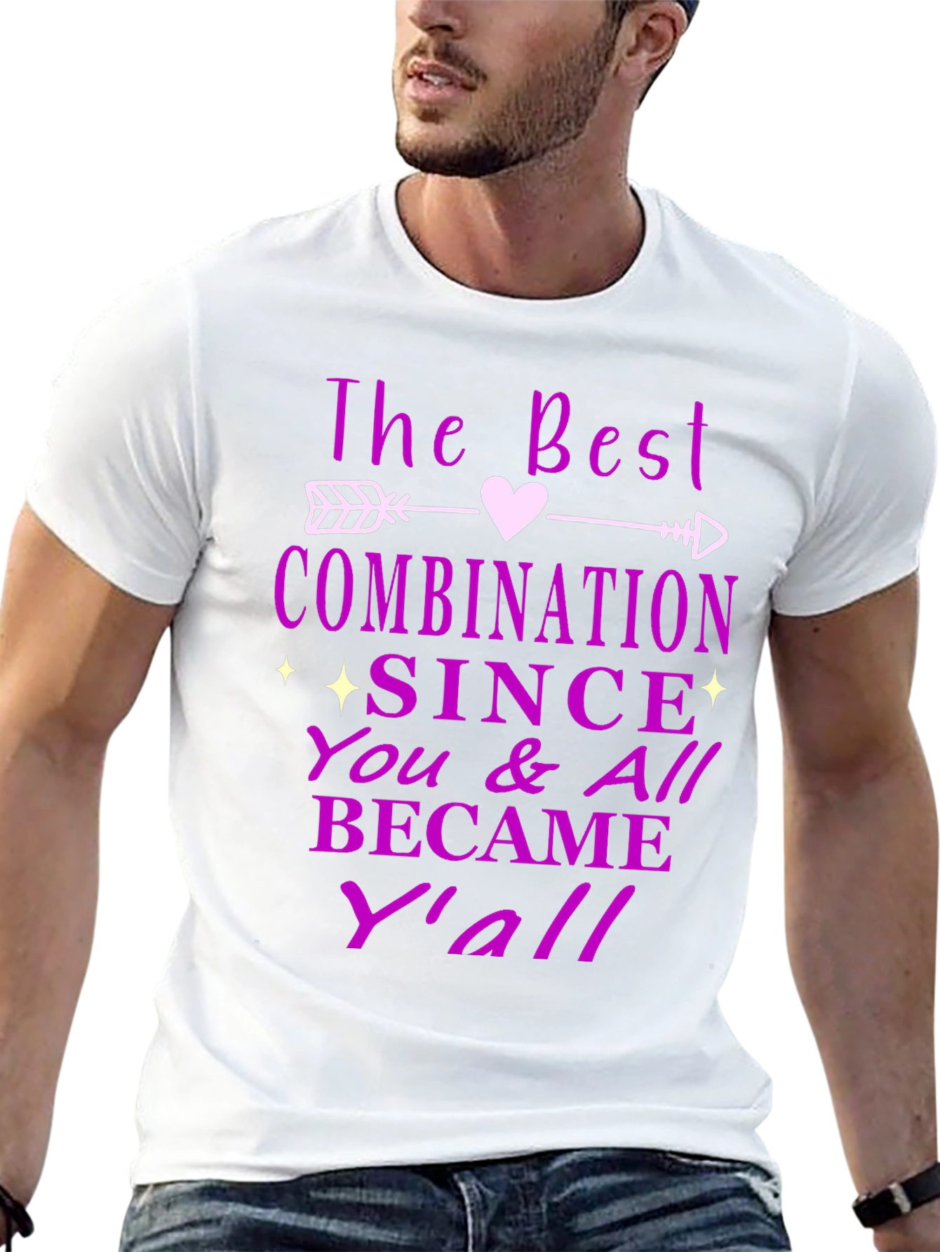 Black Best Combination T-Shirt - You & All Became Y'all Tee view 13