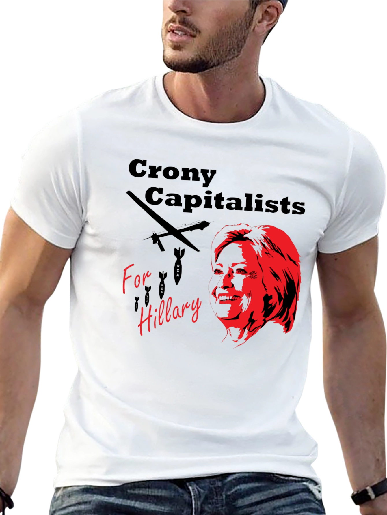 Black Crony Capitalists for Hillary T-Shirt view 13
