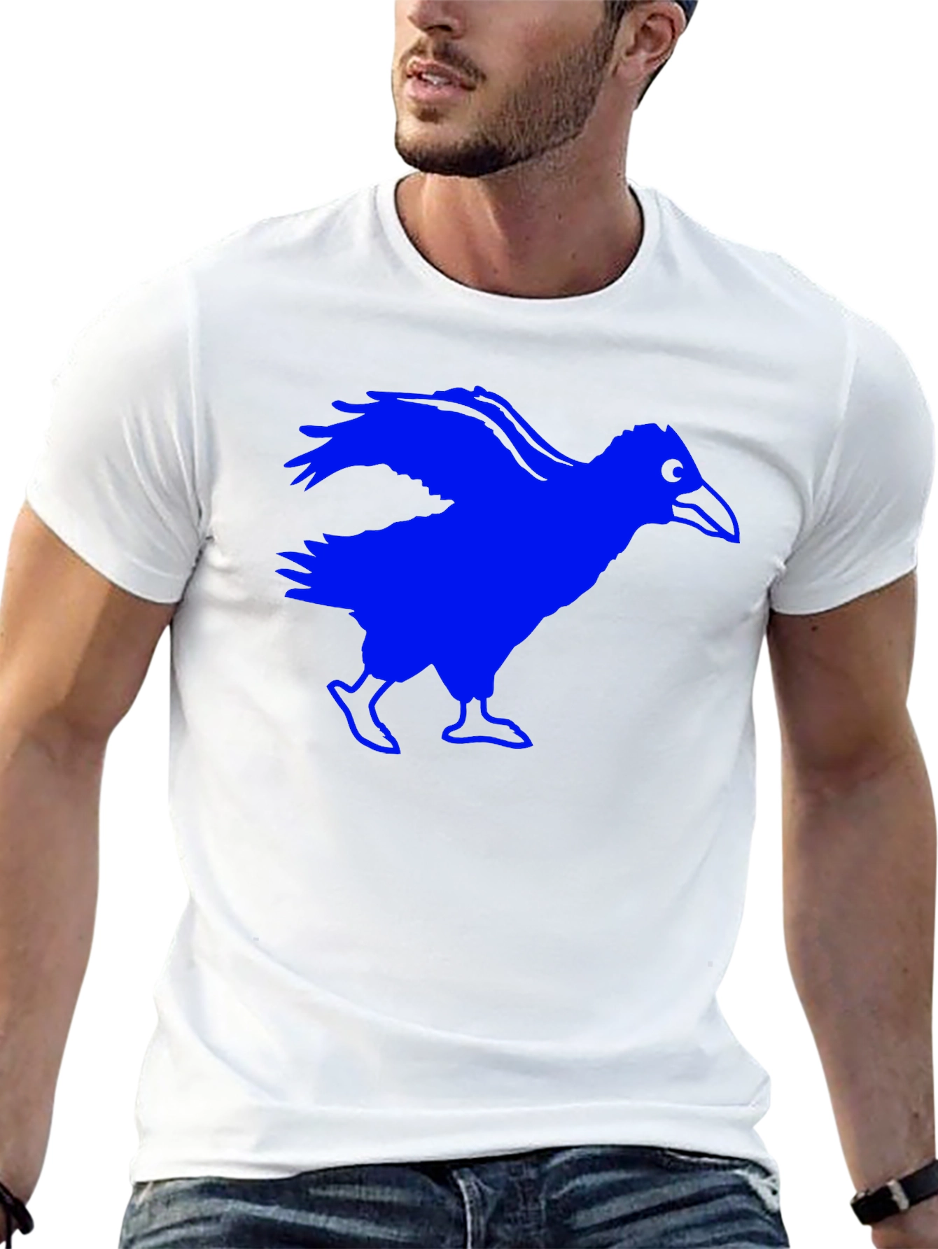 Black Raven Graphic Tee - Black T-Shirt view 13