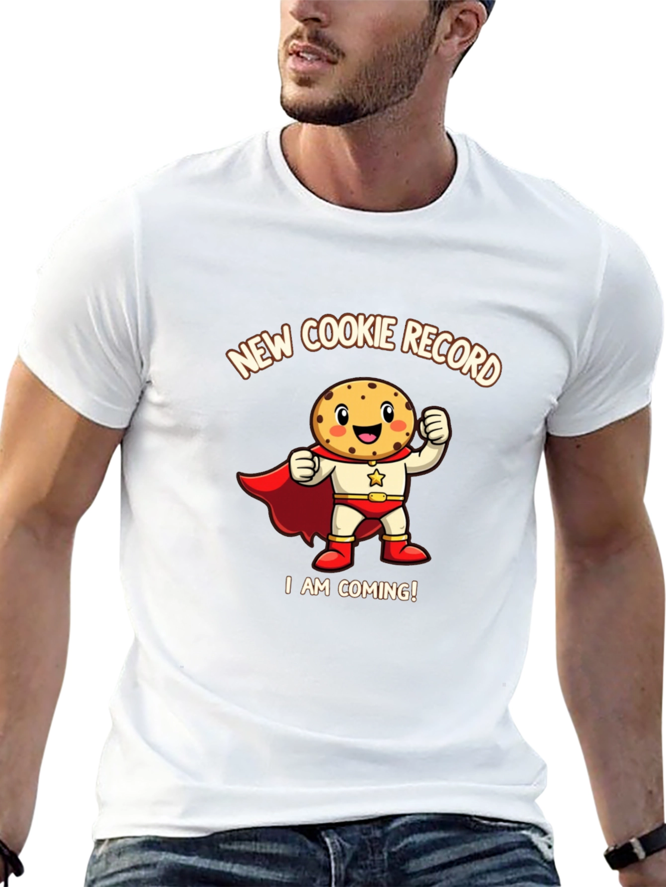 New Cookie Record Black T-Shirt - 13
