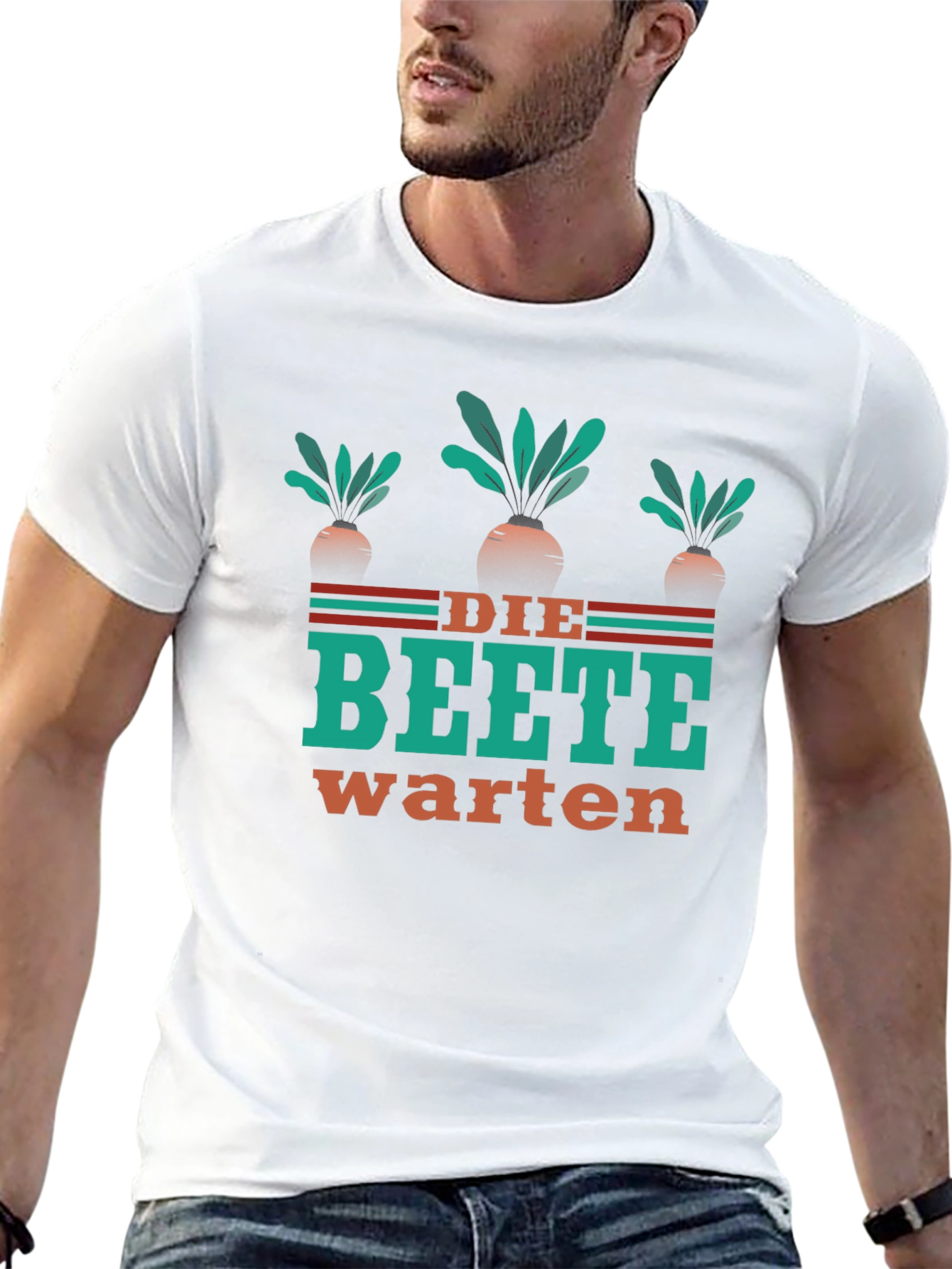 Black Die Beete Warten Graphic T-Shirt view 13