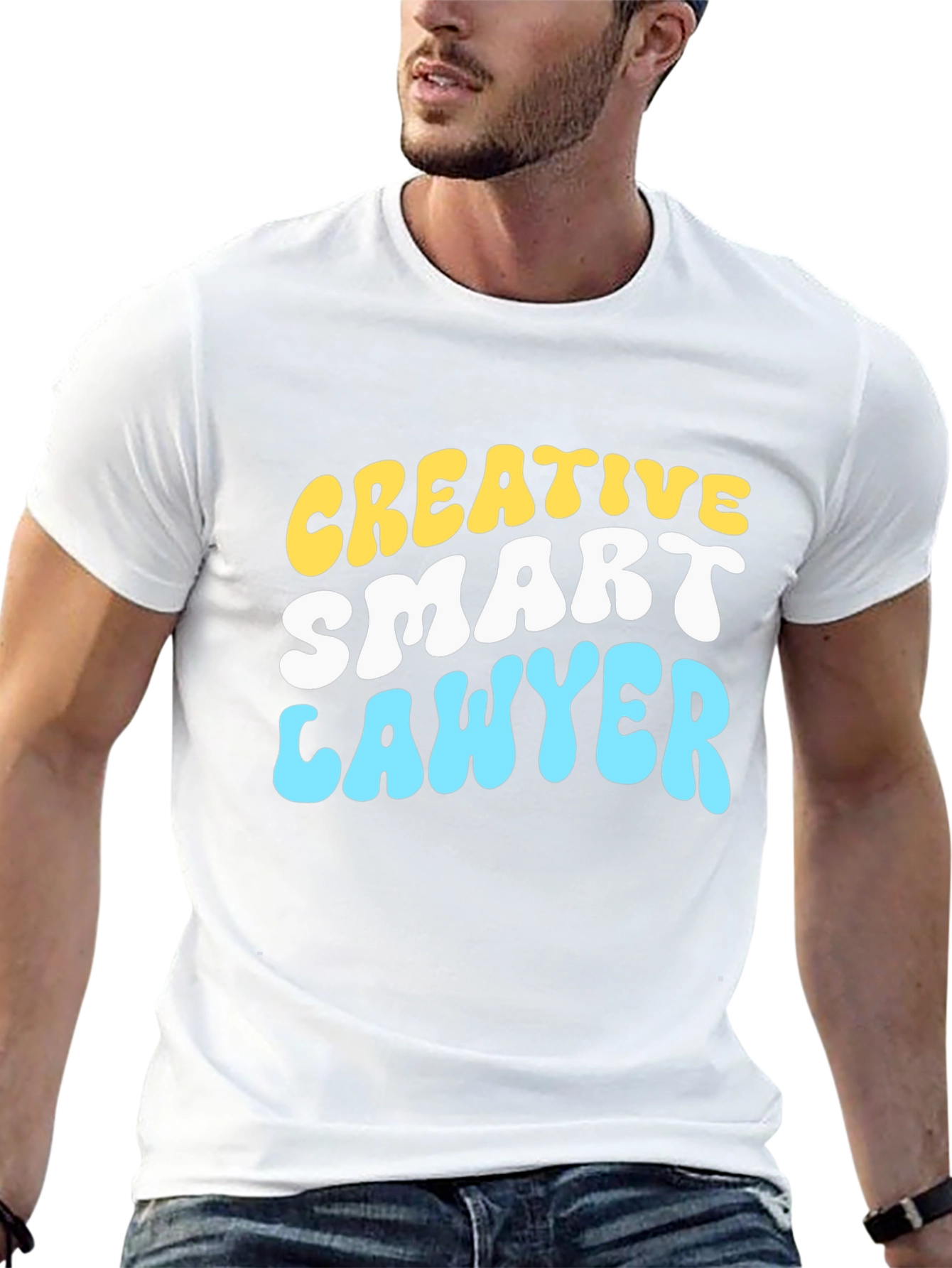 Creative Smart Lawyer Tee - Trendy Attorney T-Shirt - 13