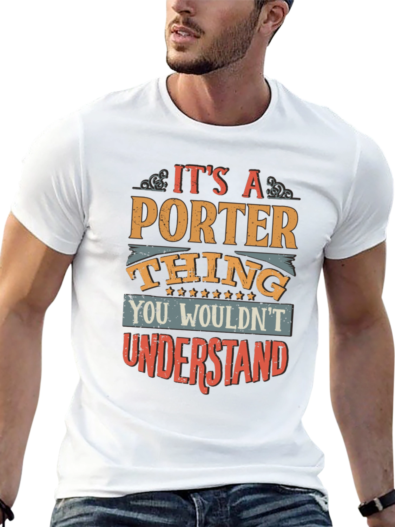 Black It's A Porter Thing - Graphic T-Shirt view 13