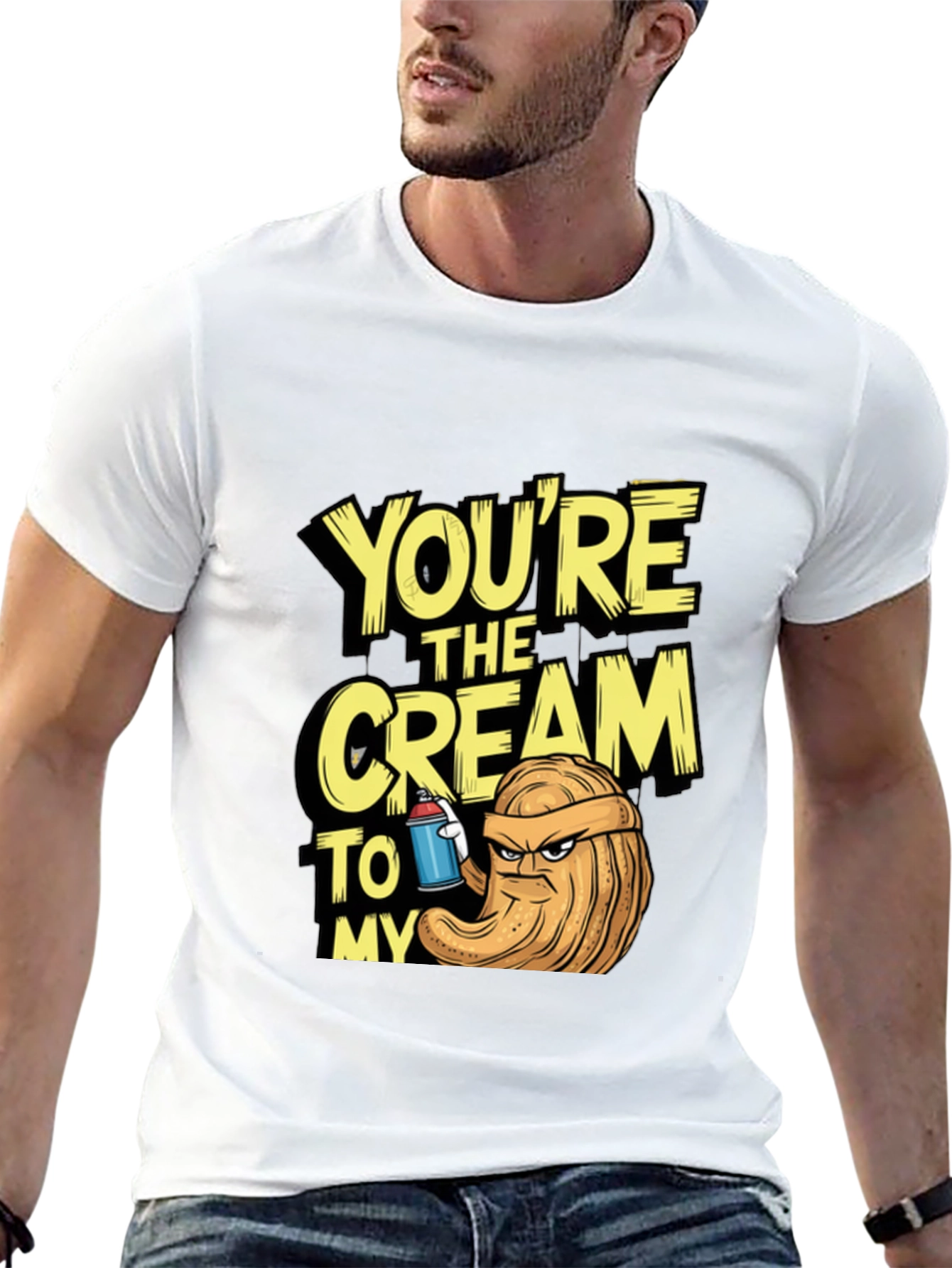 Black You're The Cream To My.. T-Shirt view 13