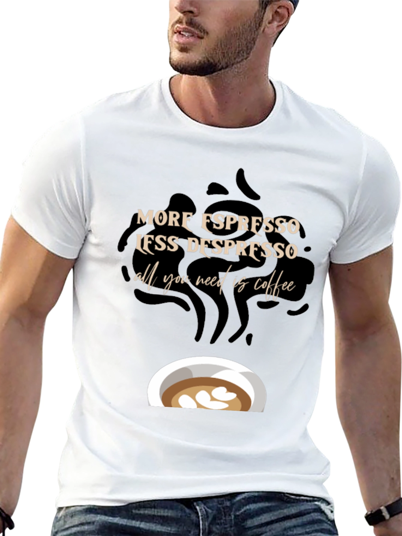 Espresso Coffee Graphic T-Shirt - 13