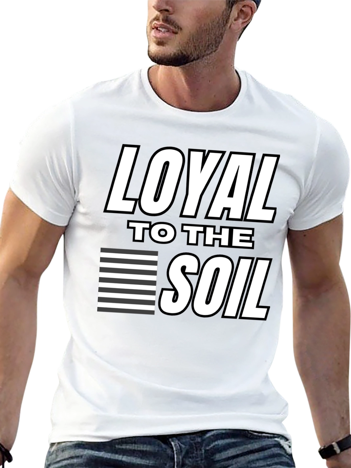 Black Loyal to the Soil Graphic Tee - Black view 13