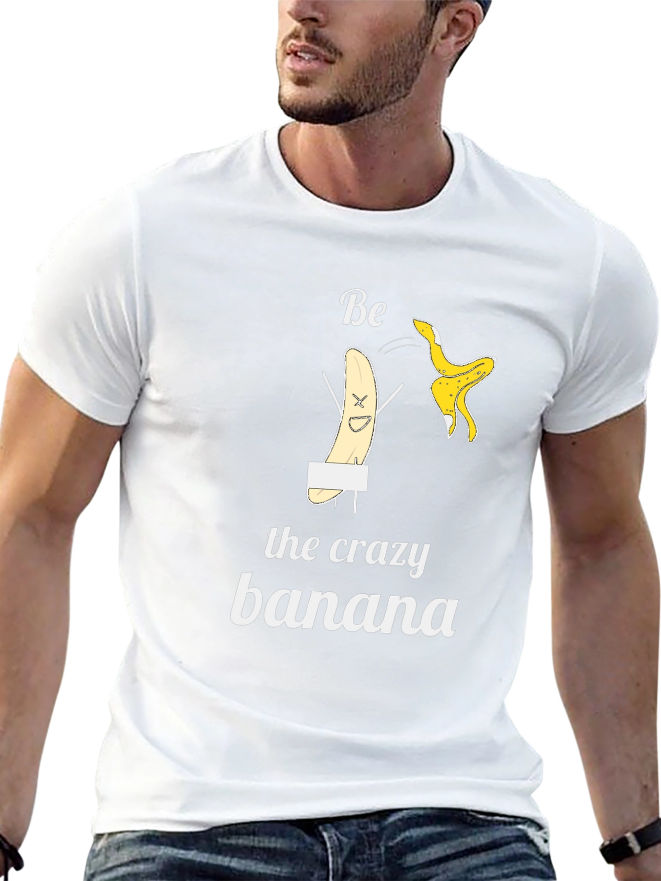 Black Crazy Banana Graphic T-Shirt - Peel Out! view 13