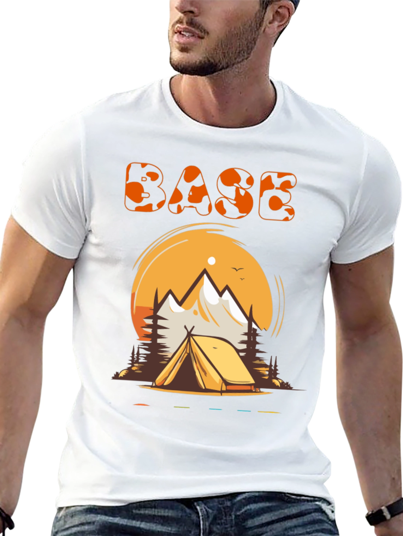 Black Base Camp Adventure T-Shirt view 13