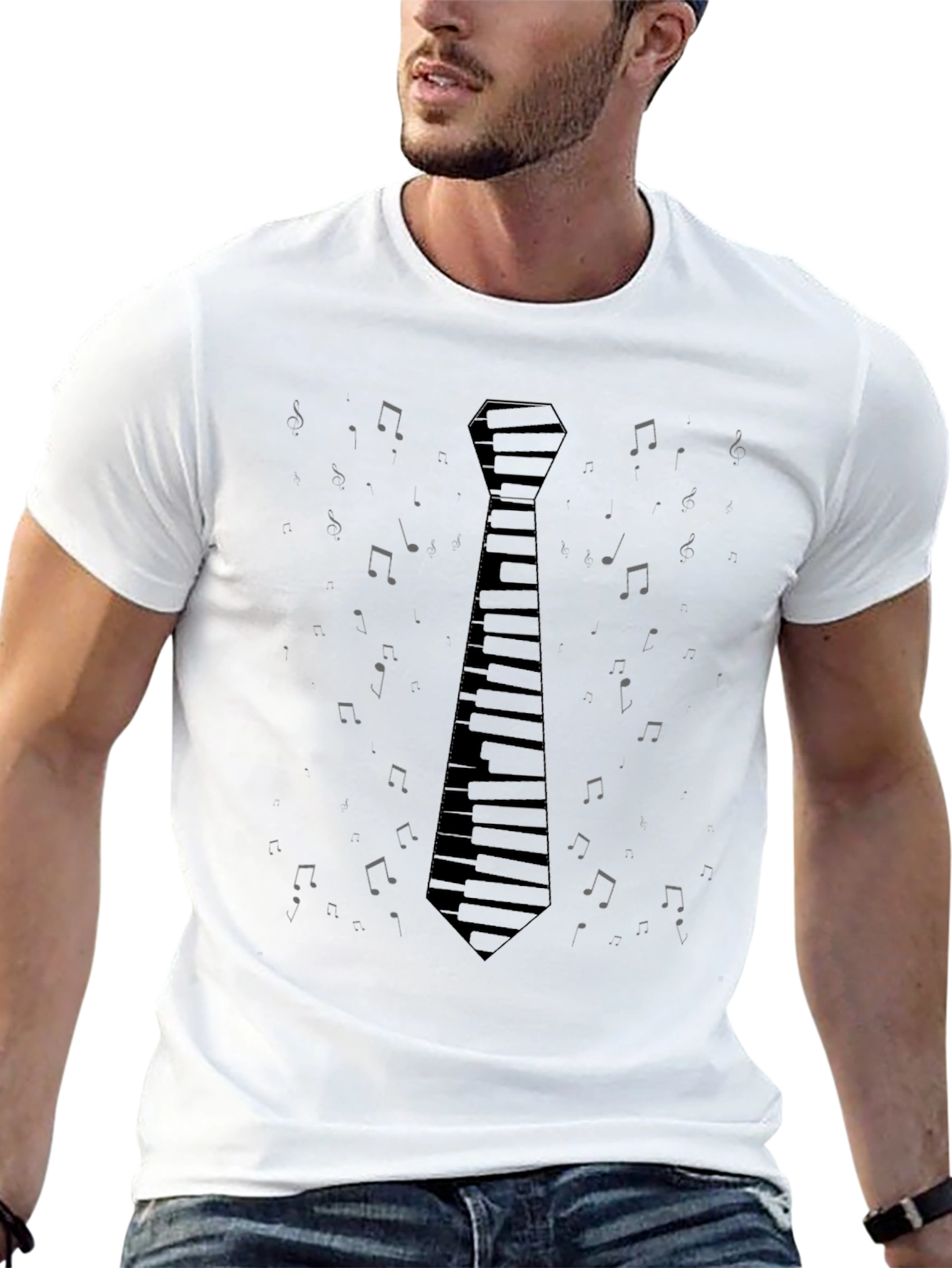 Musical Tie T-Shirt - 13