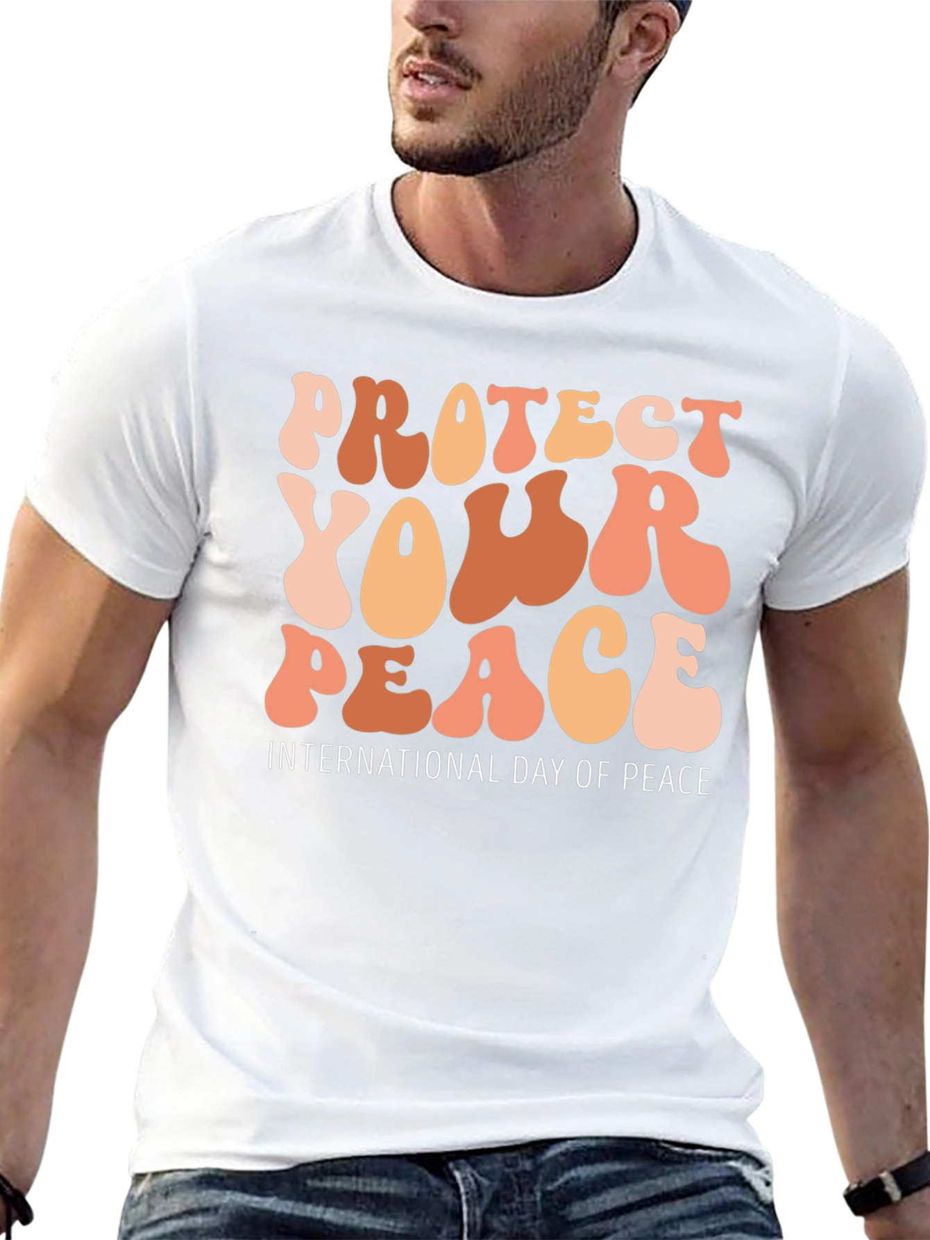 Black Peace Day T-Shirt - Protect Your Peace Graphic Tee view 13