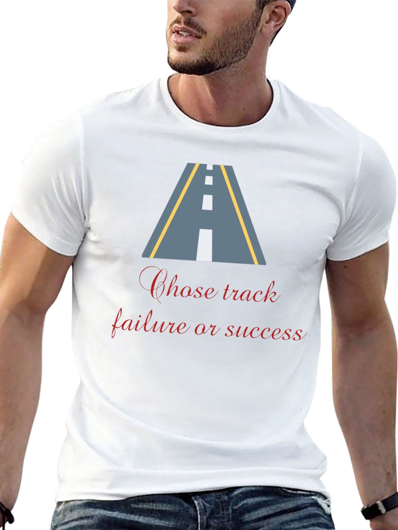 Black Success Road T-Shirt view 13