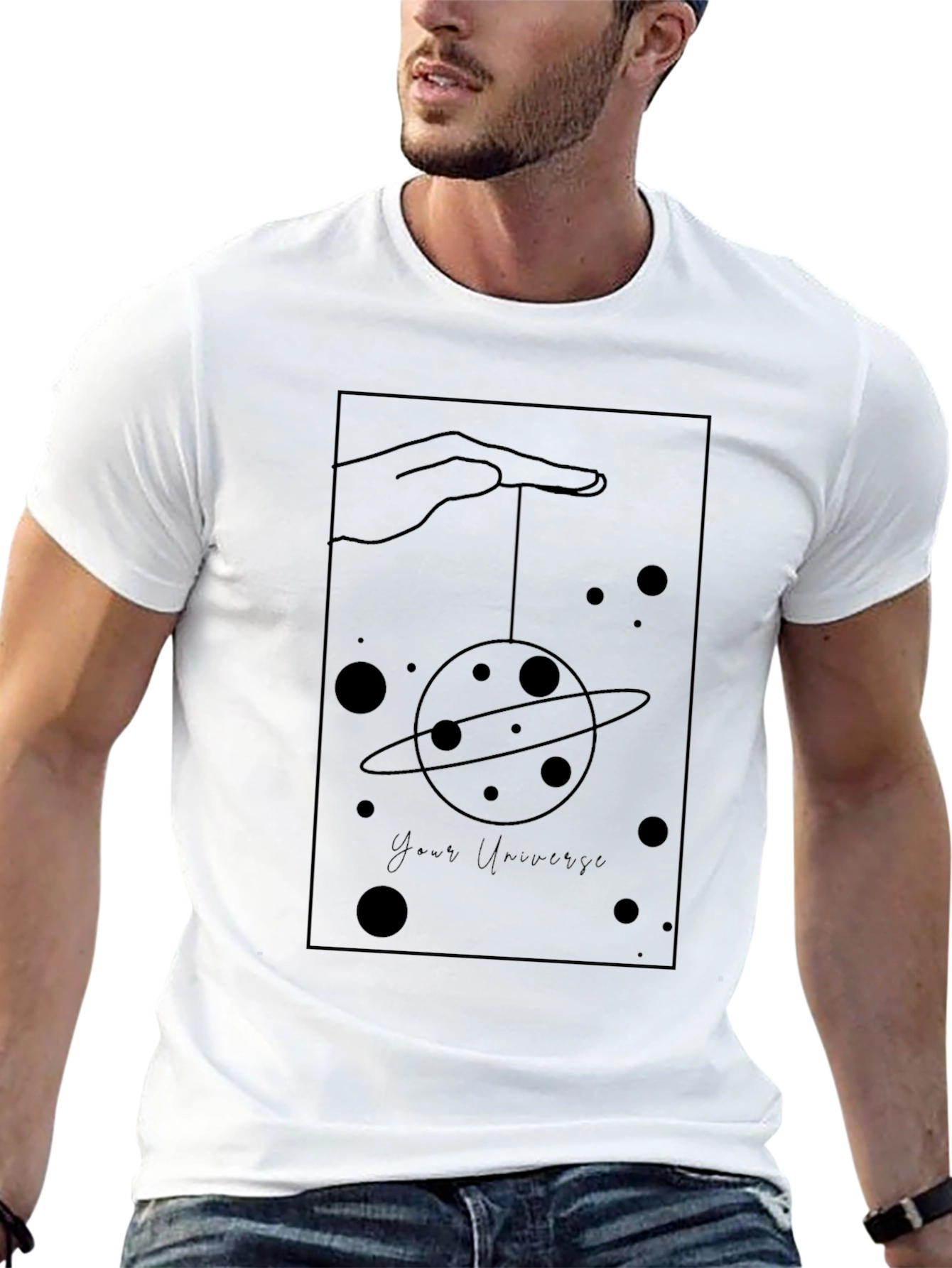 Your Universe Graphic Tee - Black - 13