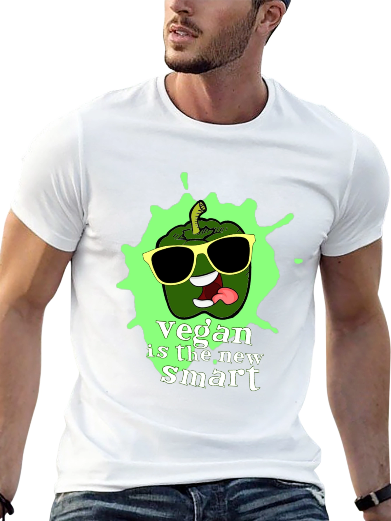Black Vegan Is the New Smart T-Shirt view 13