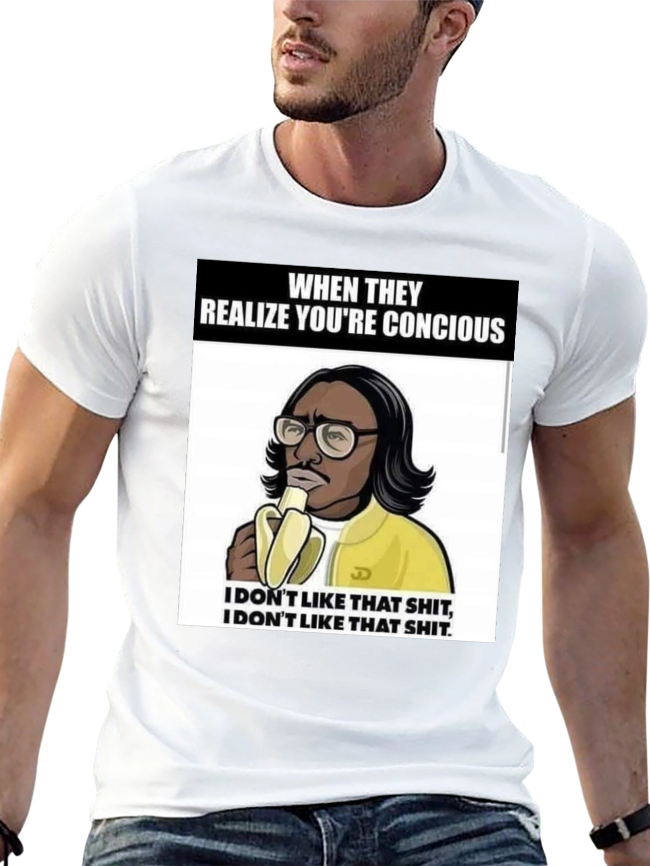 Black Conscious Banana T-Shirt view 13