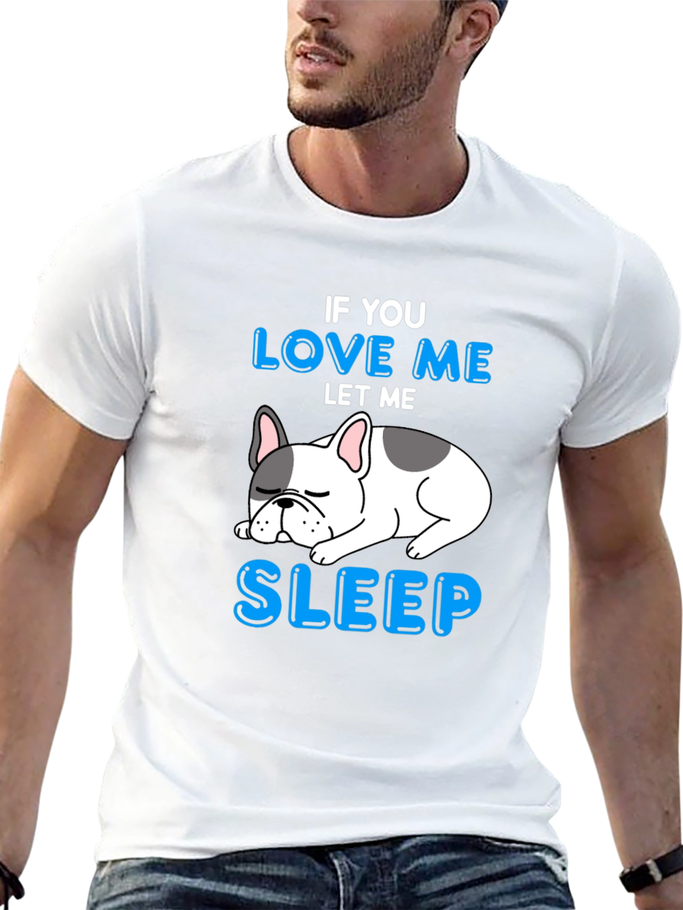 Black If You Love Me Let Me Sleep T-Shirt view 13