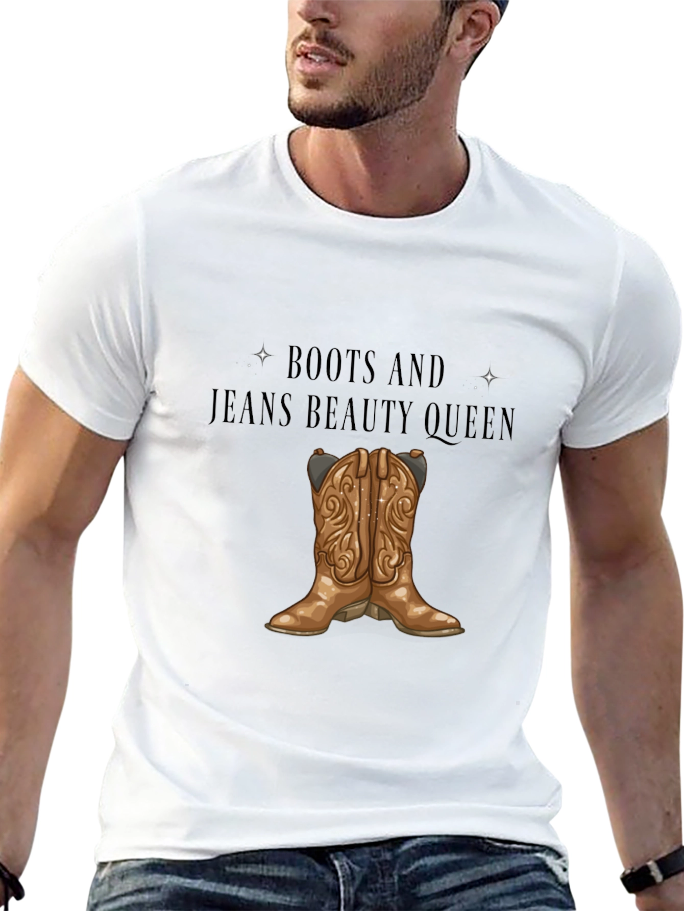 Boots and Jeans Beauty Queen Tee - 13