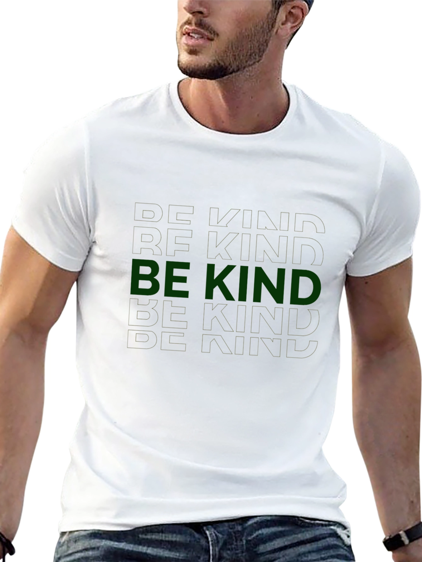 Black Be Kind Graphic Tee - Stylish Comfort view 13