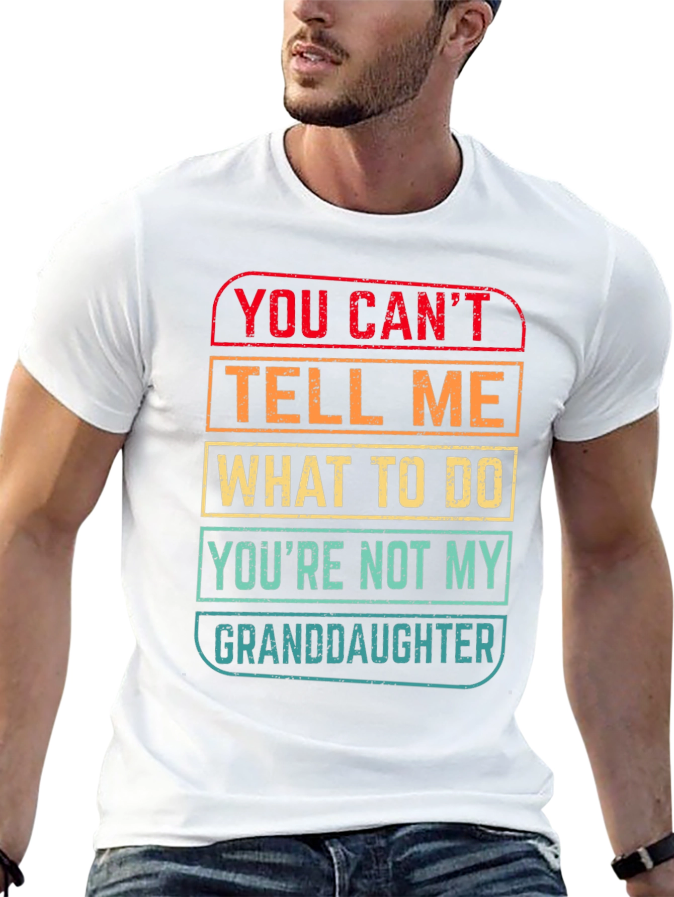 Black Granddaughter T-Shirt - "You Can't Tell Me What To Do" view 13