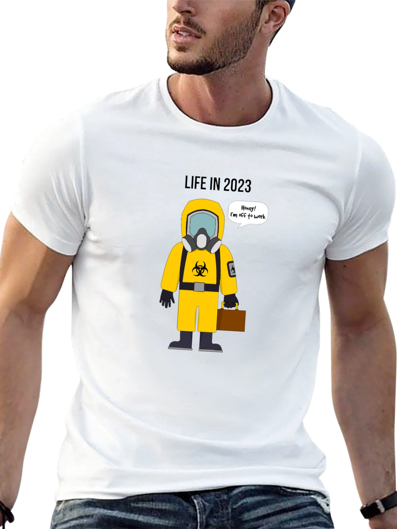 Black Life in 2023 Funny Hazmat T-Shirt view 13