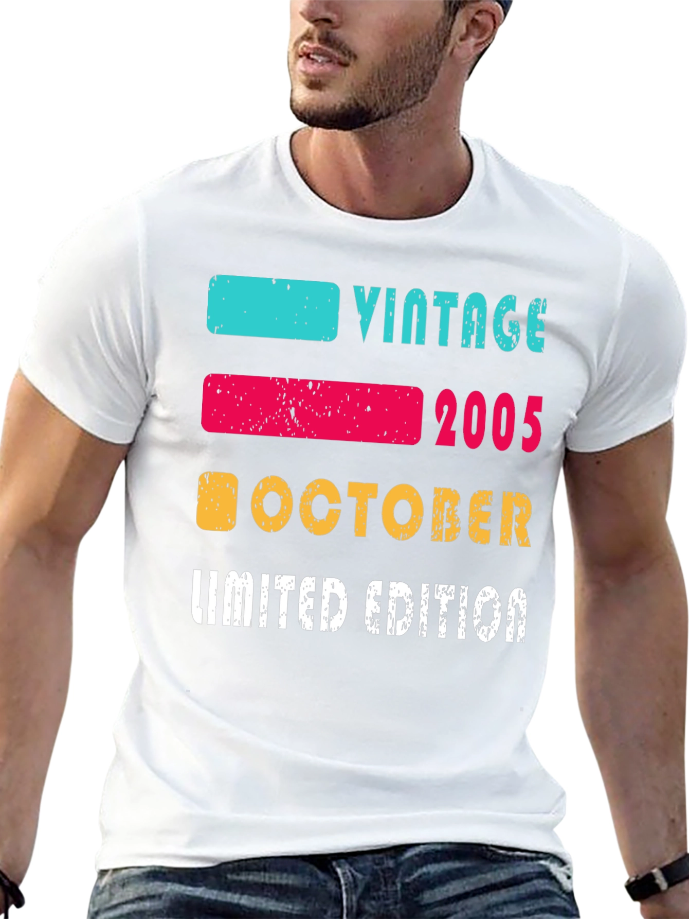 Black Vintage 2005 October Limited Edition T-Shirt view 13