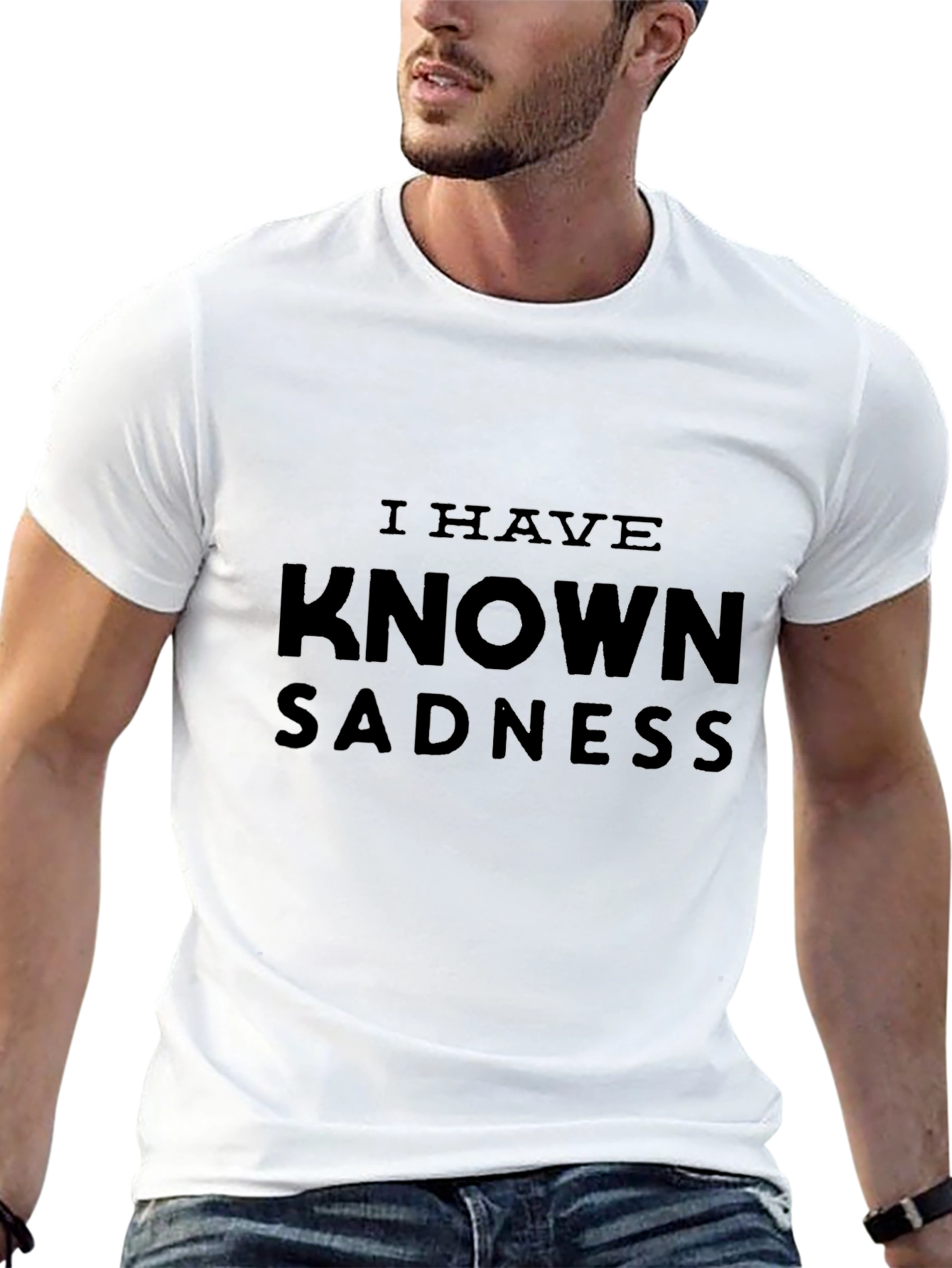 Black I Have Known Sadness - Graphic T-Shirt view 13
