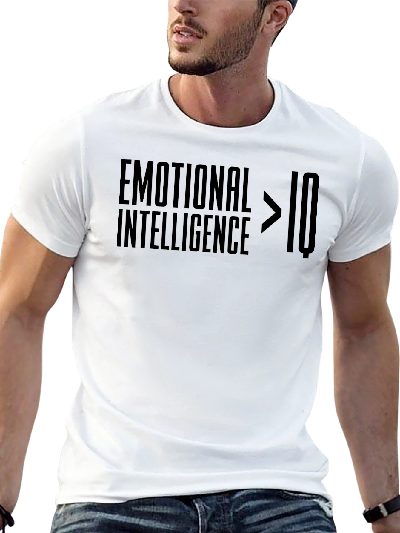 Black Emotional Intelligence > IQ Black Tee view 13
