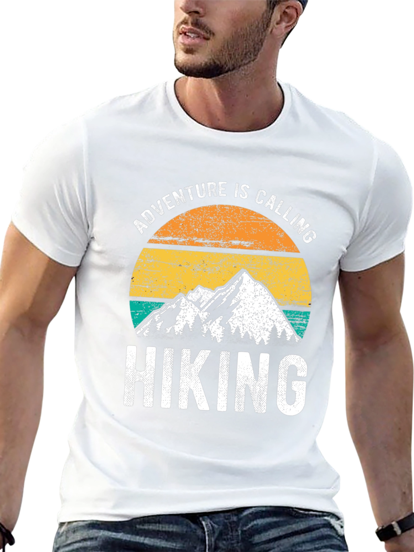 Black Adventure Hiking T-Shirt view 13