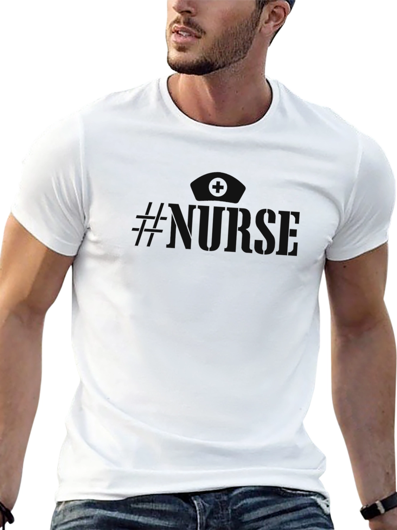 Black Nurse Black T-Shirt view 13