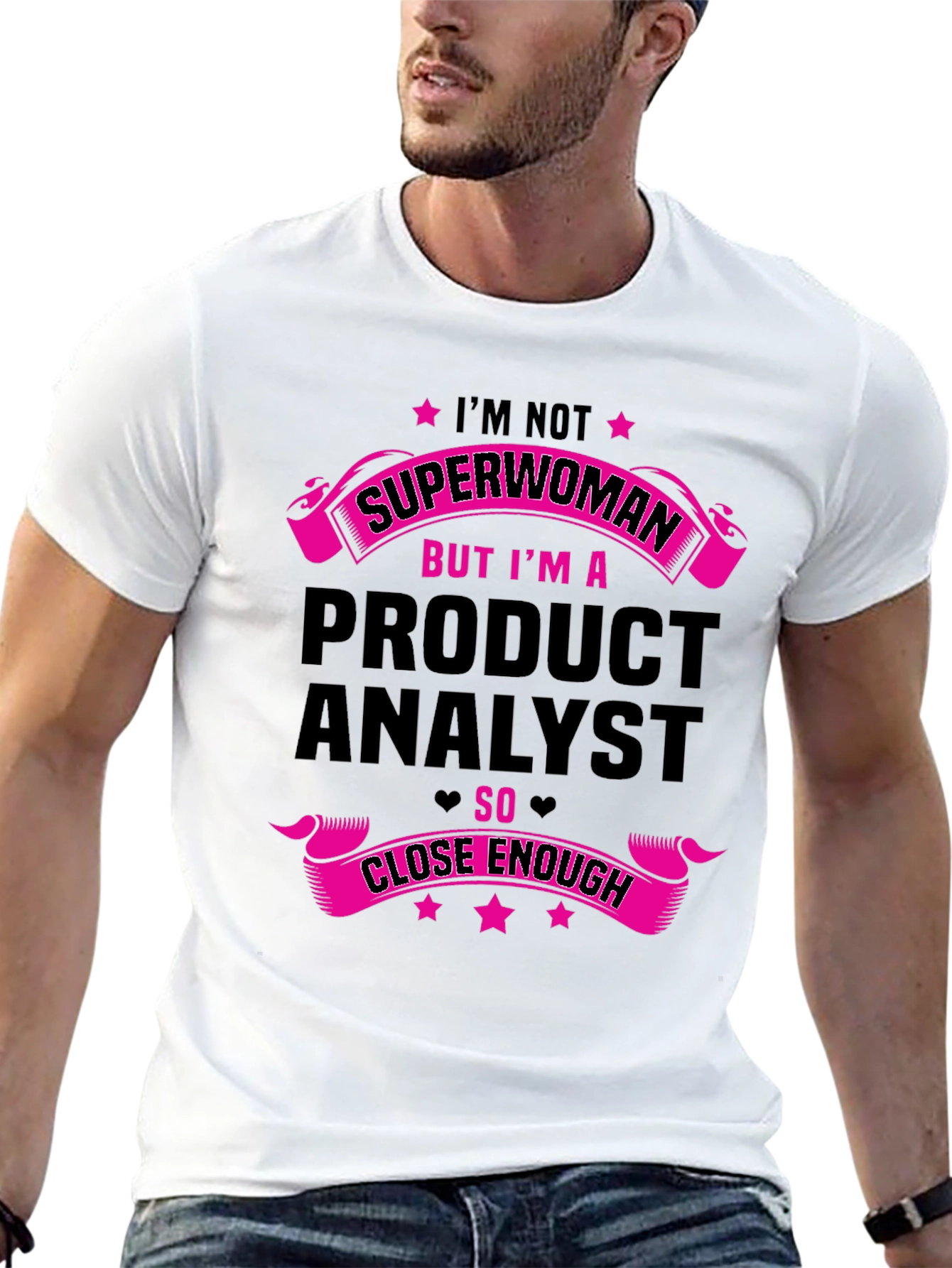 Product Analyst Superwoman T-Shirt - Novelty Tee - 13