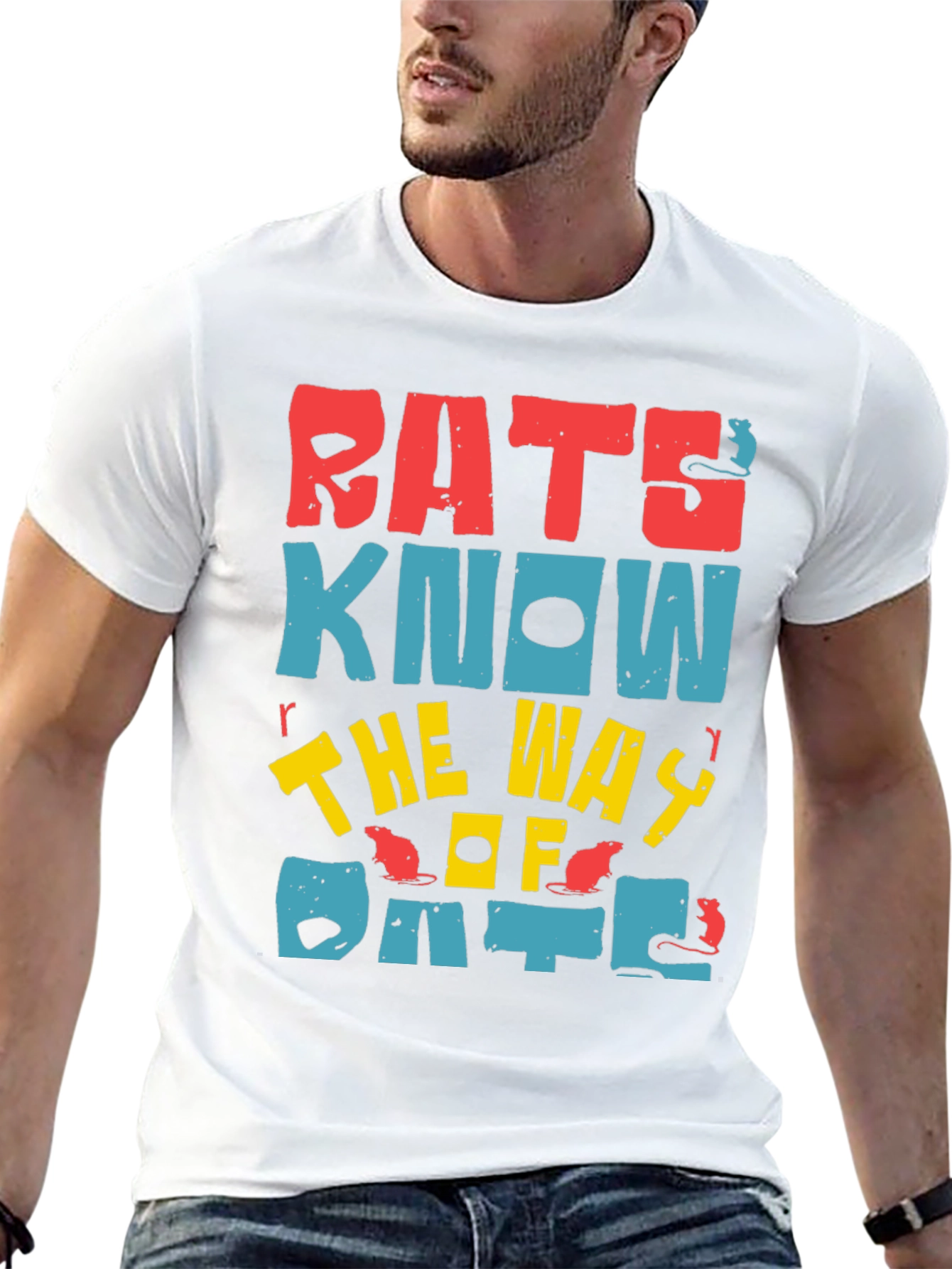 Black Rats Know the Way T-Shirt view 13