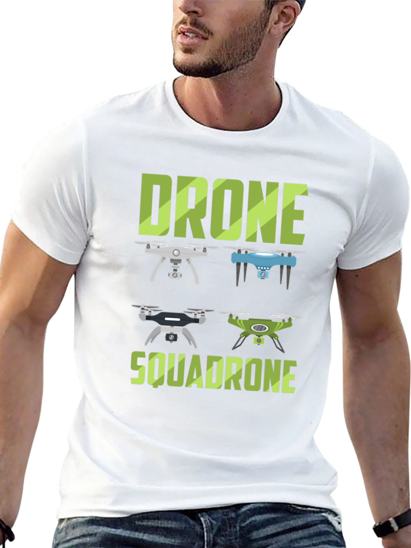 Drone Squad Graphic T-Shirt - 13