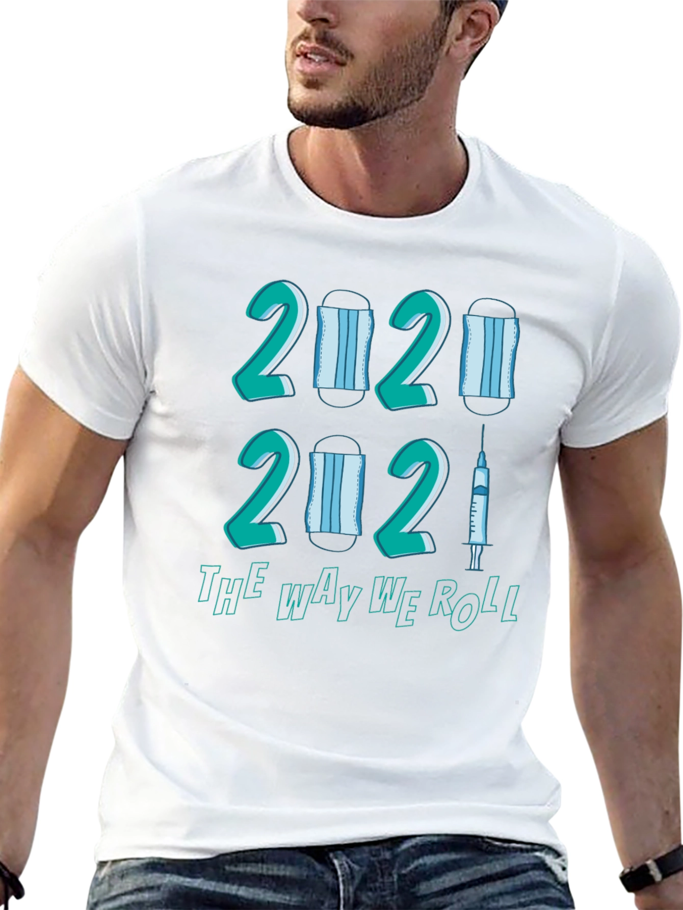 Black 2020-2021 The Way We Roll T-Shirt - Novelty Graphic Tee view 13
