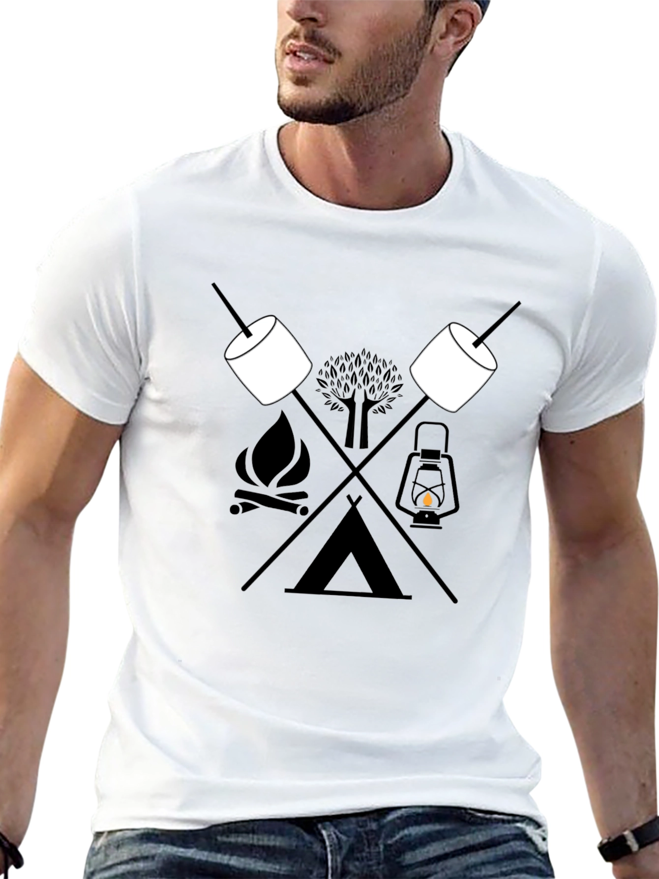 Camping Adventure Graphic Tee - Outdoor Lover's Essential - 13