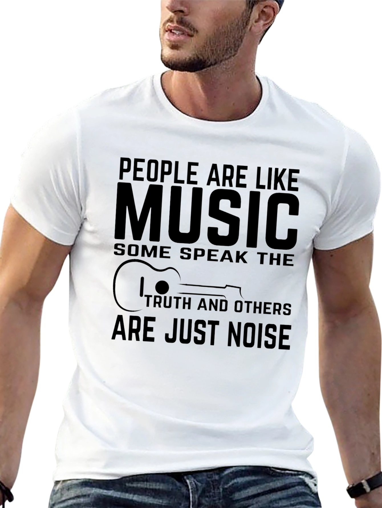 Black People Are Like Music T-Shirt view 13