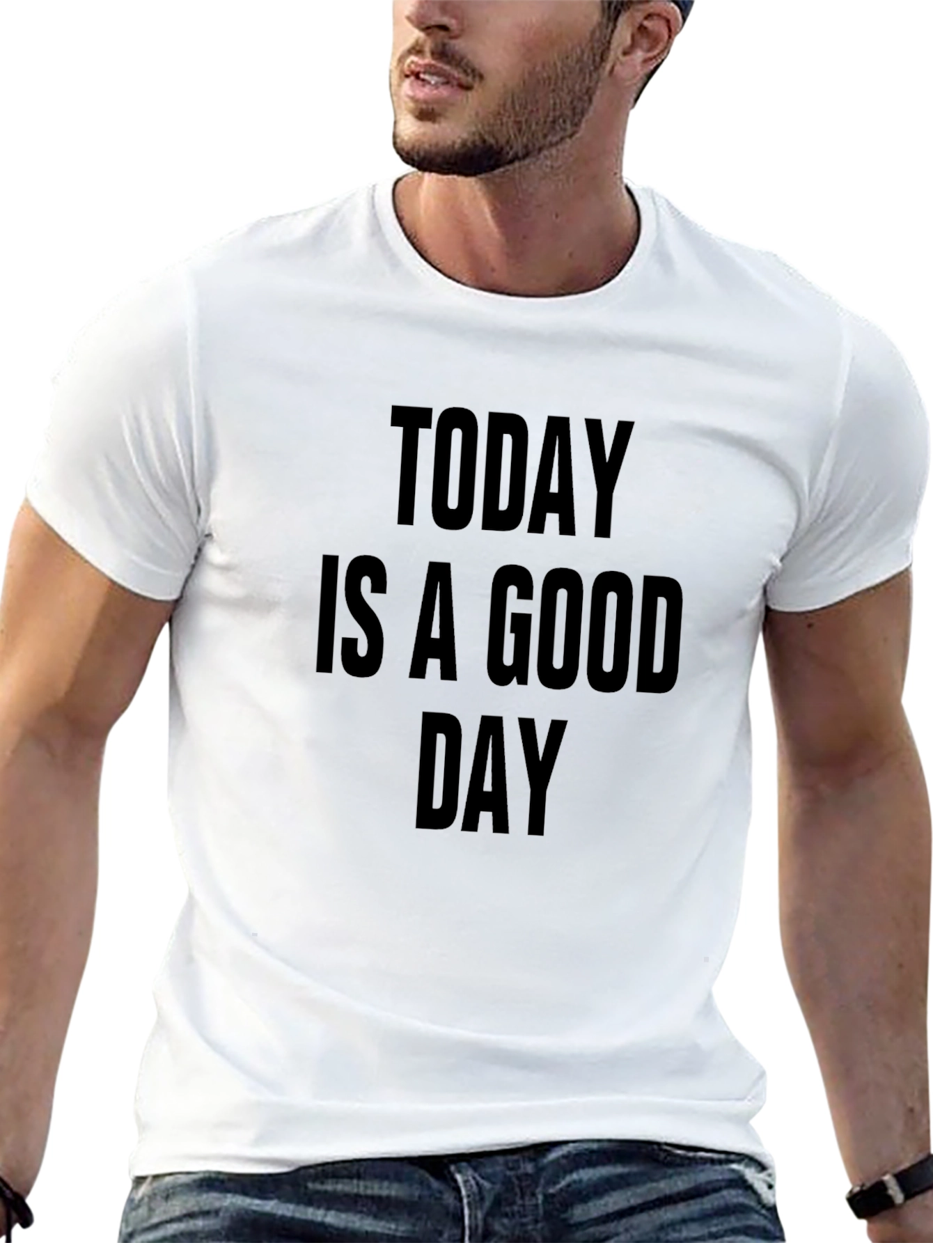 Black Today is a Good Day T-Shirt view 13