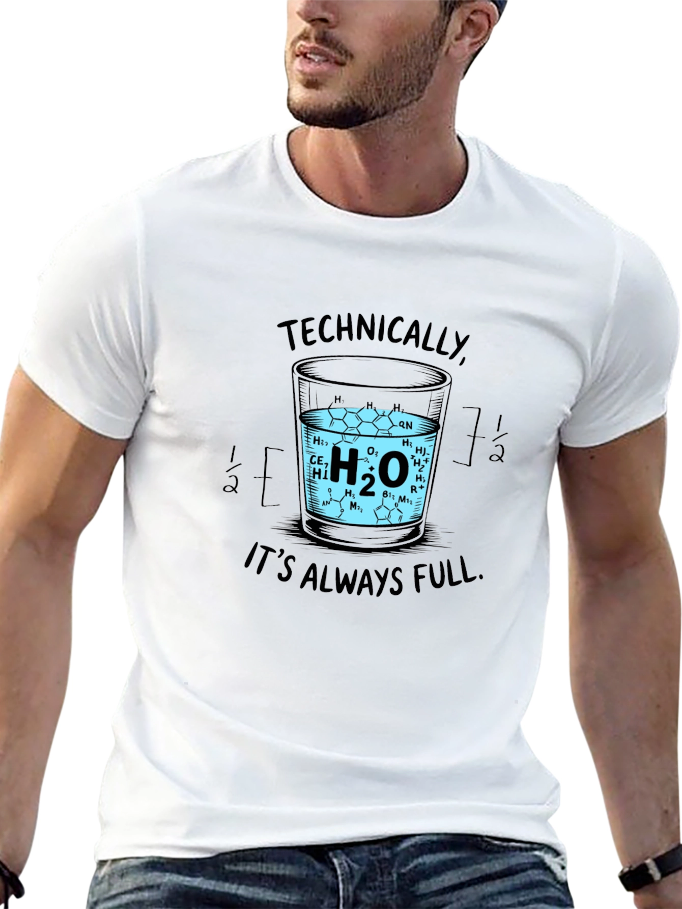 Black Technically Full H2O Science T-Shirt view 13