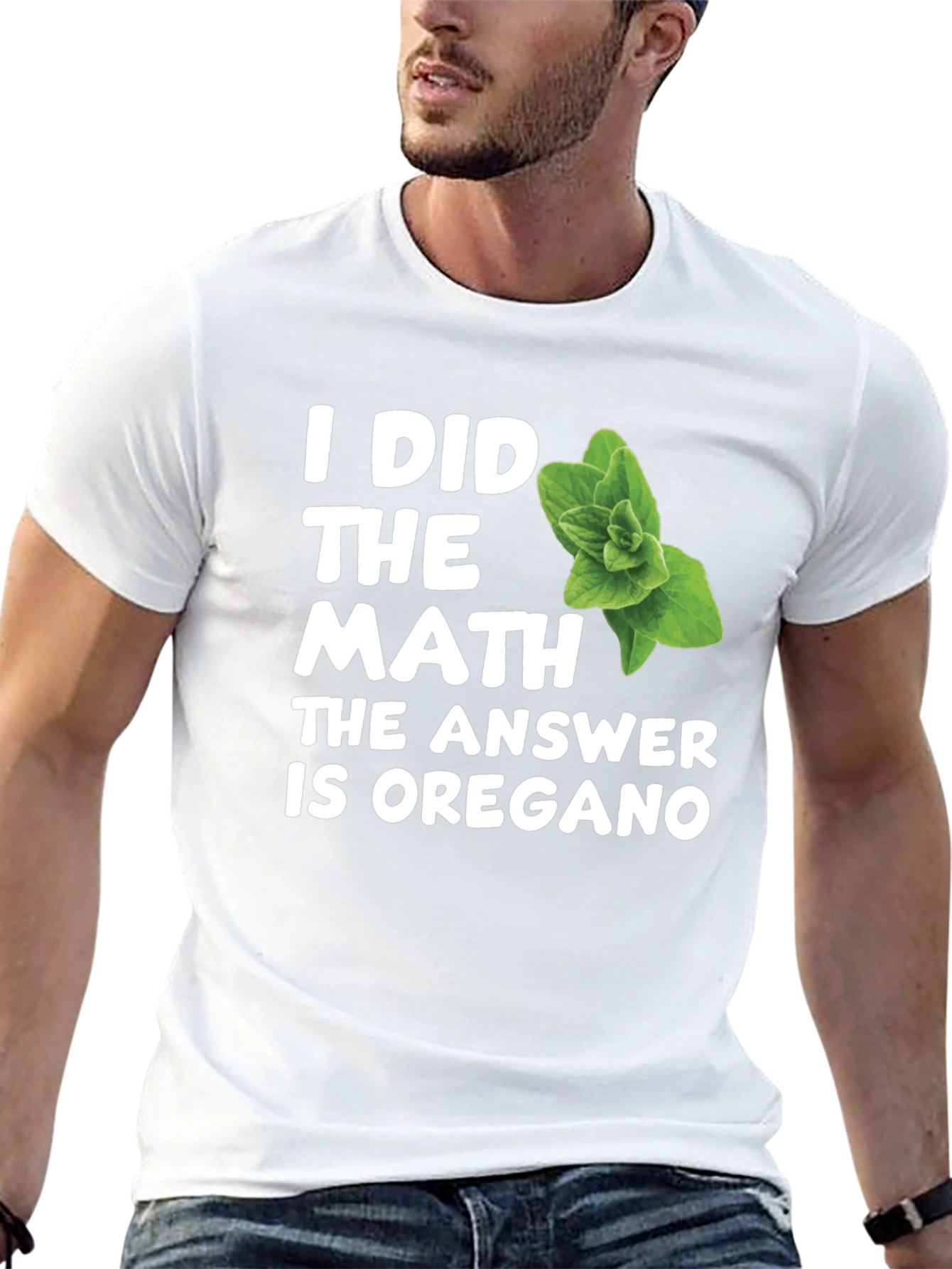 Black Math Answer Oregano Black T-Shirt view 13
