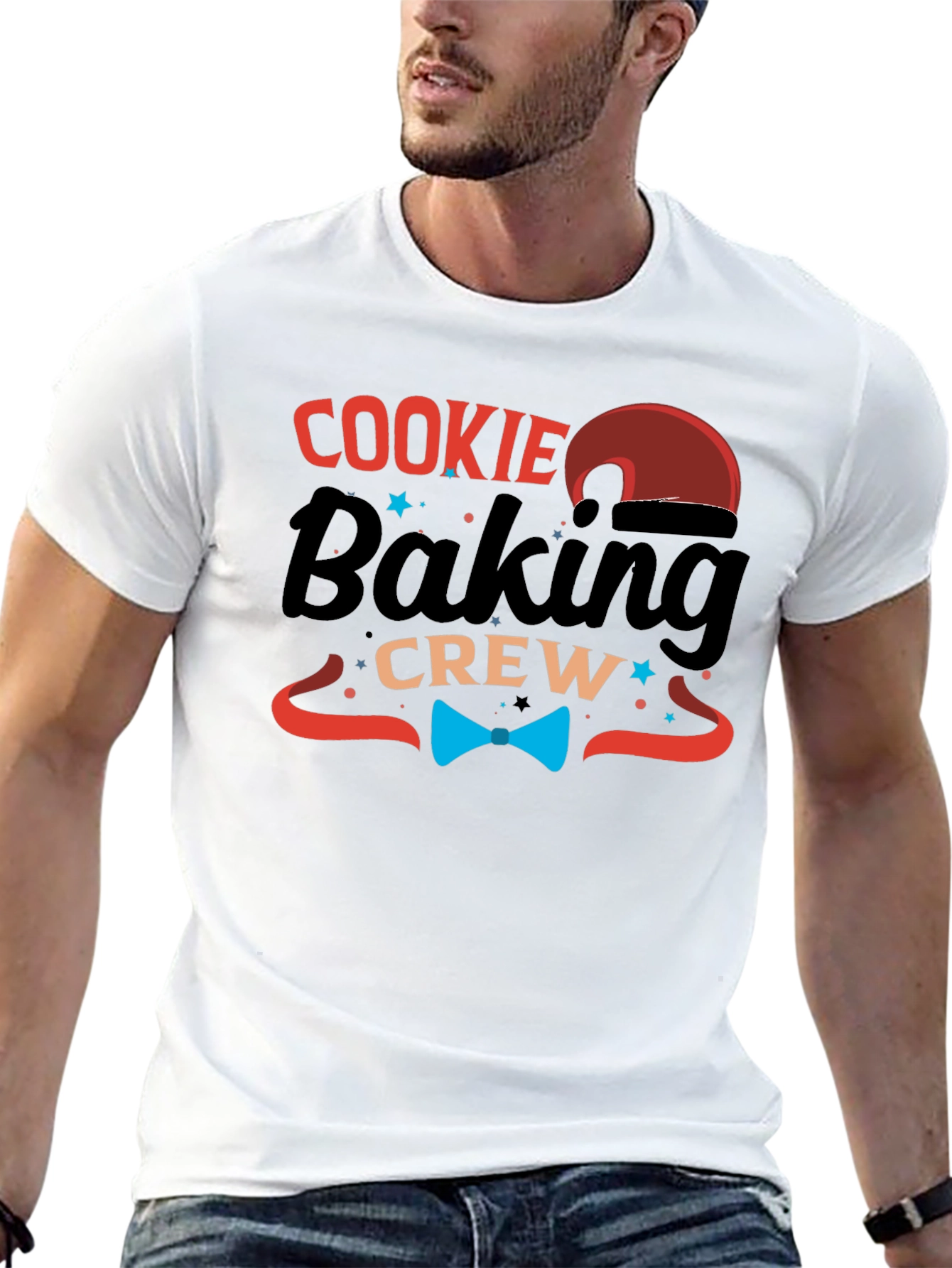Black Cookie Baking Crew Black Graphic Tee view 13
