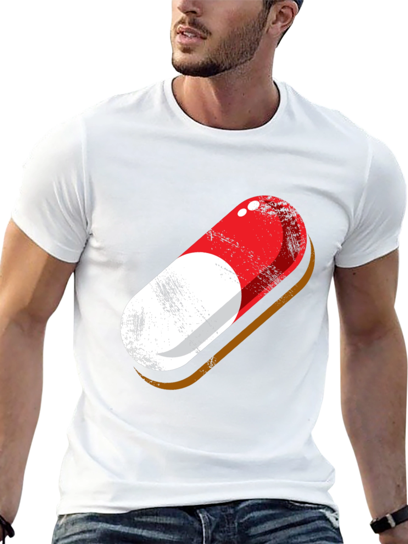 Black Pill Graphic Tee - Stylish Statement T-Shirt view 13