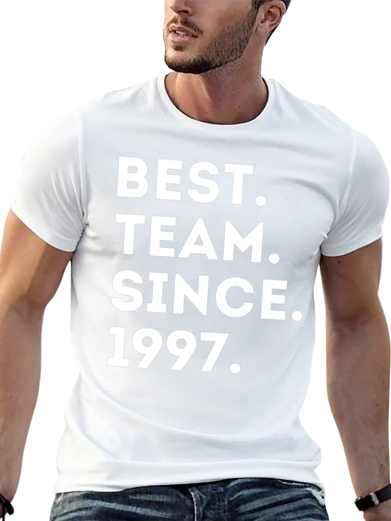 Black Best Team Since 1997 T-Shirt view 13