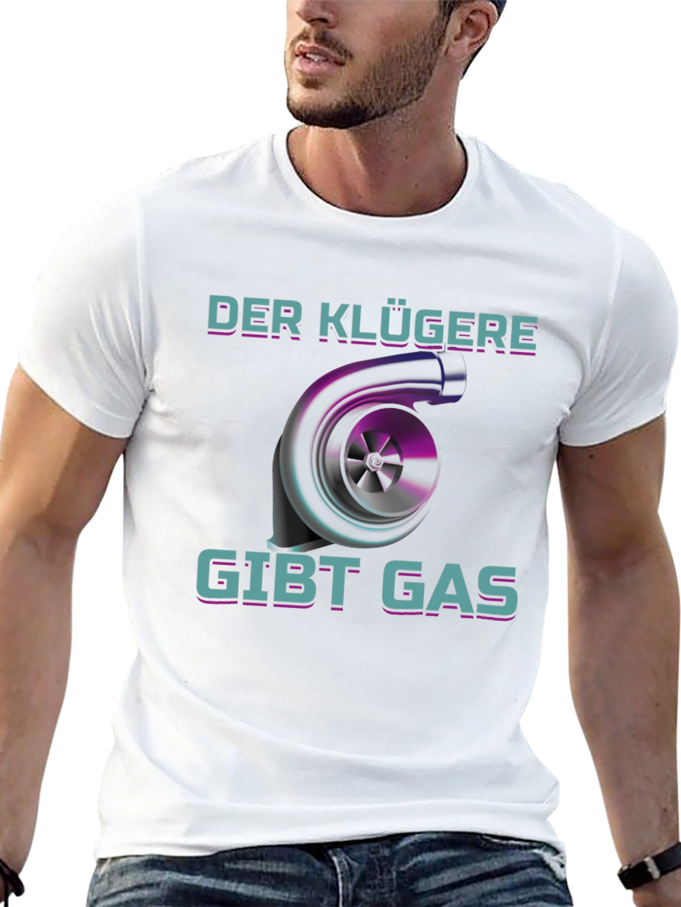 Der Klügere Gibt Gas T-Shirt - 13