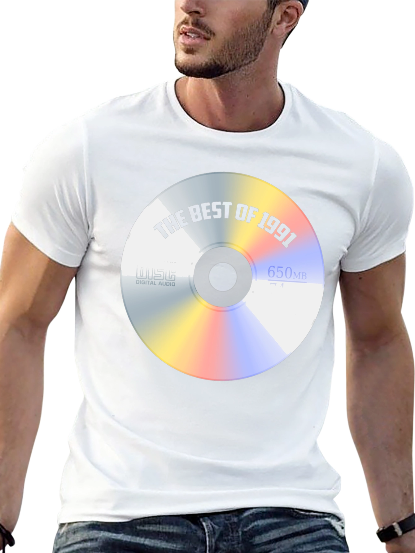 Black The Best of 1991 CD Graphic Tee - Retro Nostalgia view 13