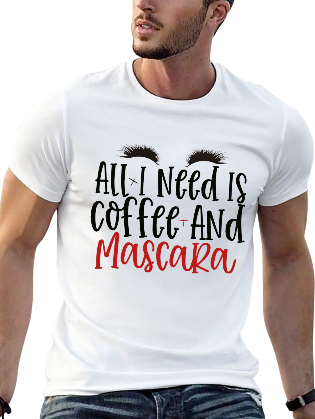 Black Coffee and Mascara T-Shirt view 13