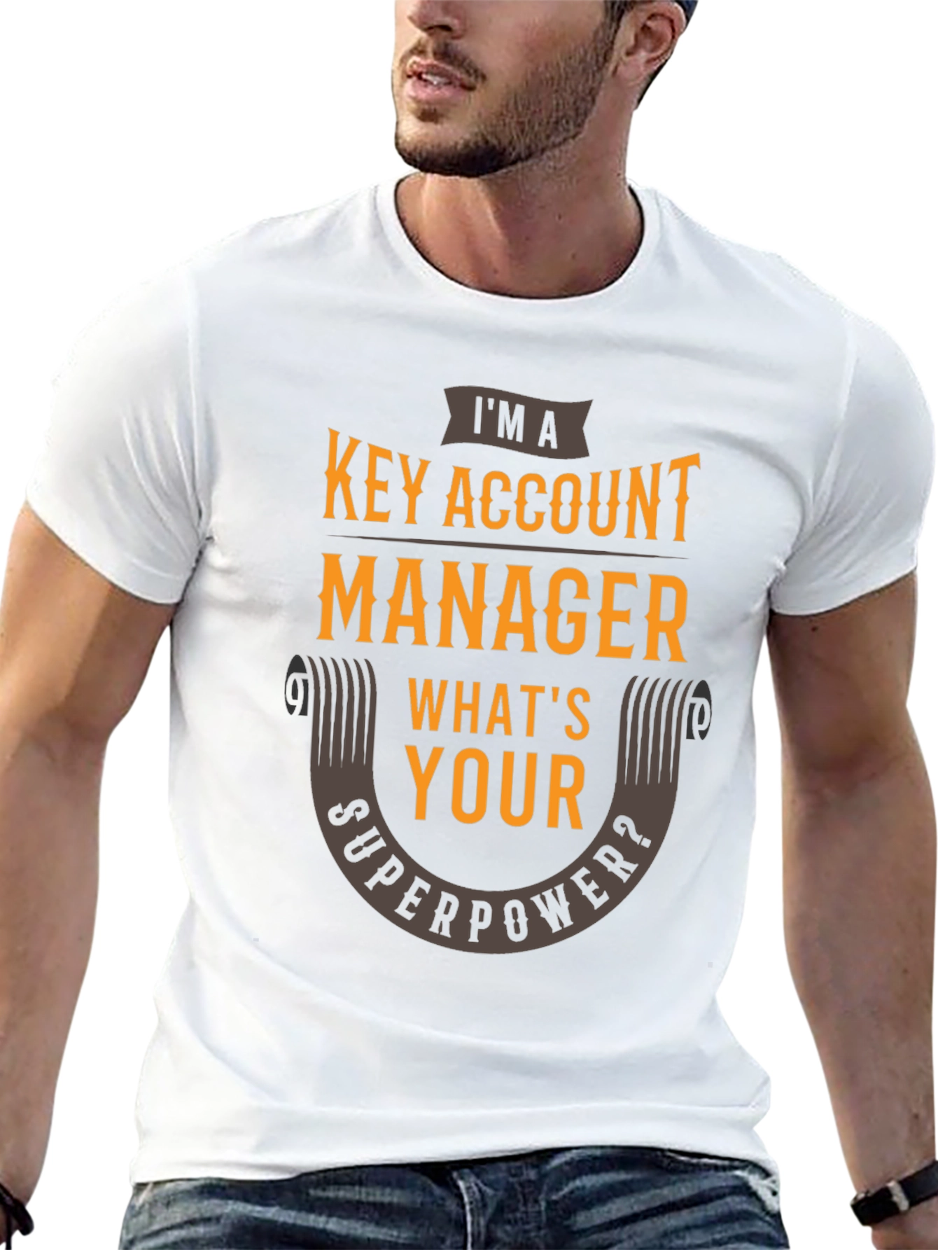 Black Key Account Manager Superpower T-Shirt view 13