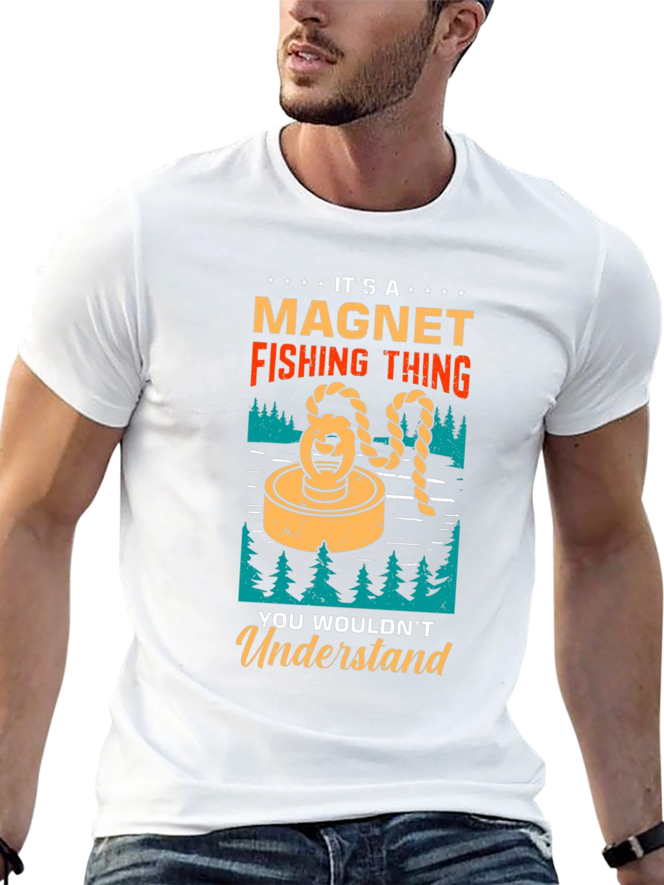 Magnet Fishing T-Shirt - You Wouldn't Understand - 13