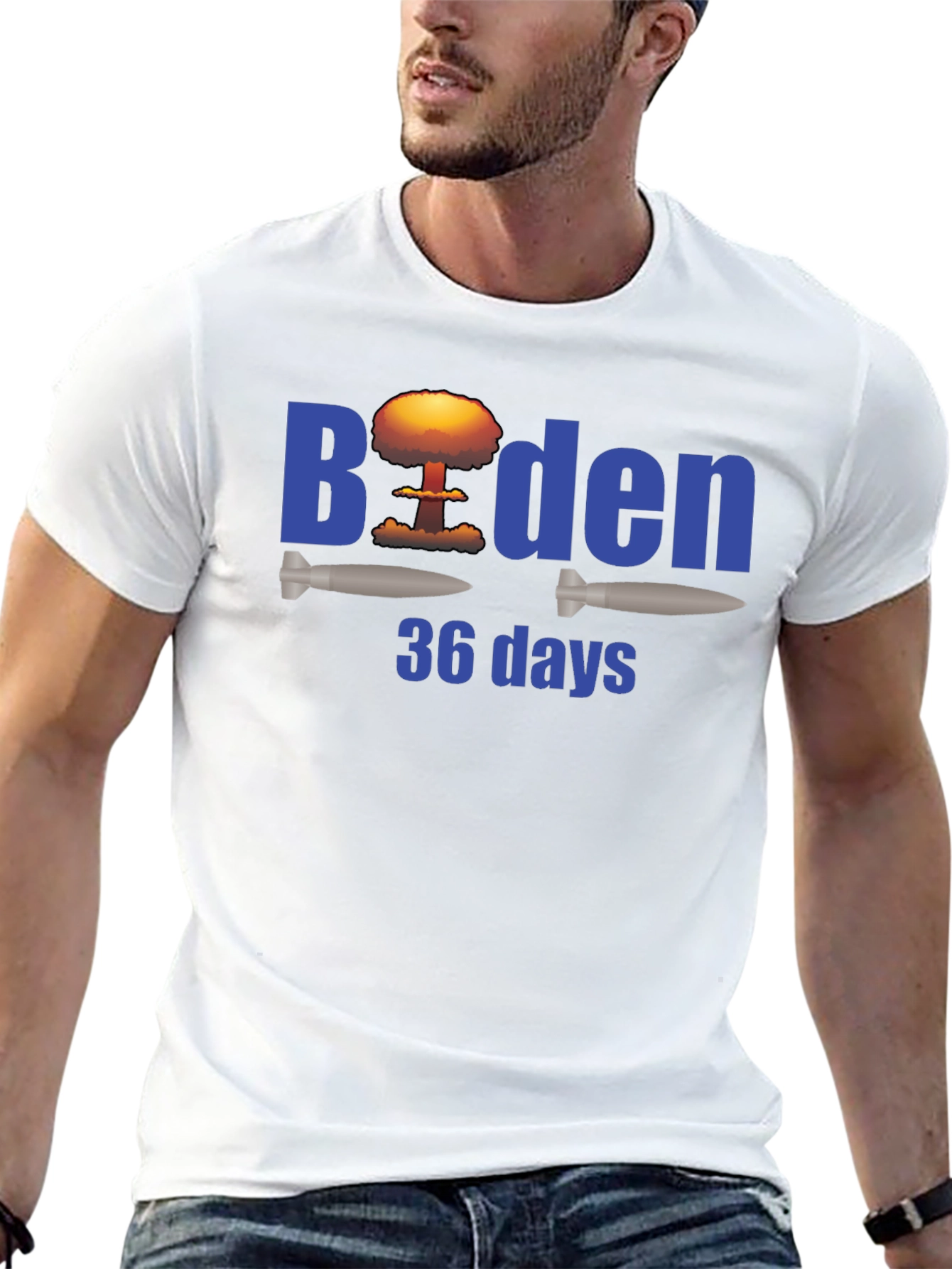 Black Biden 36 Days T-Shirt view 13