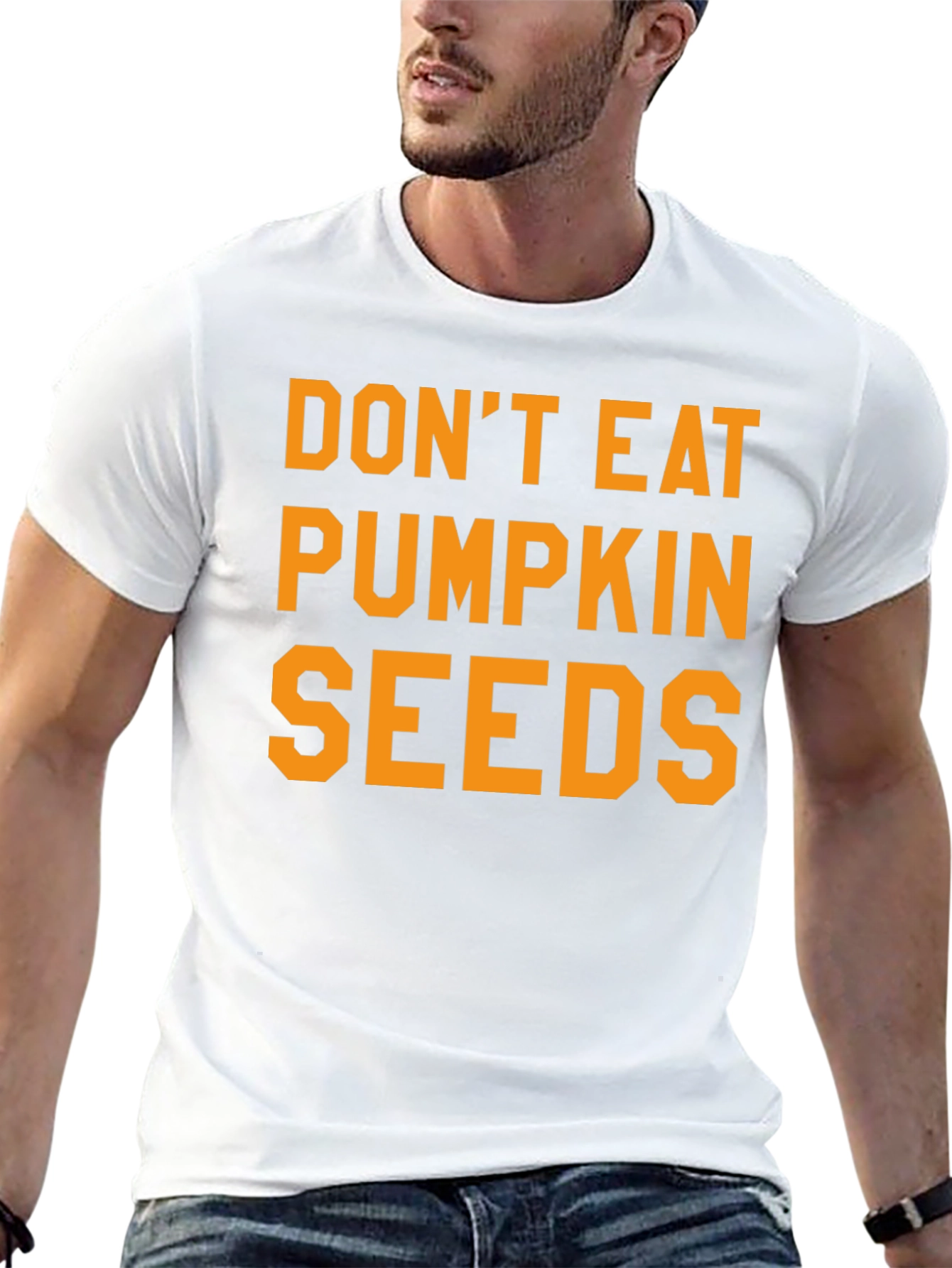 Black Don't Eat Pumpkin Seeds Graphic Tee view 13