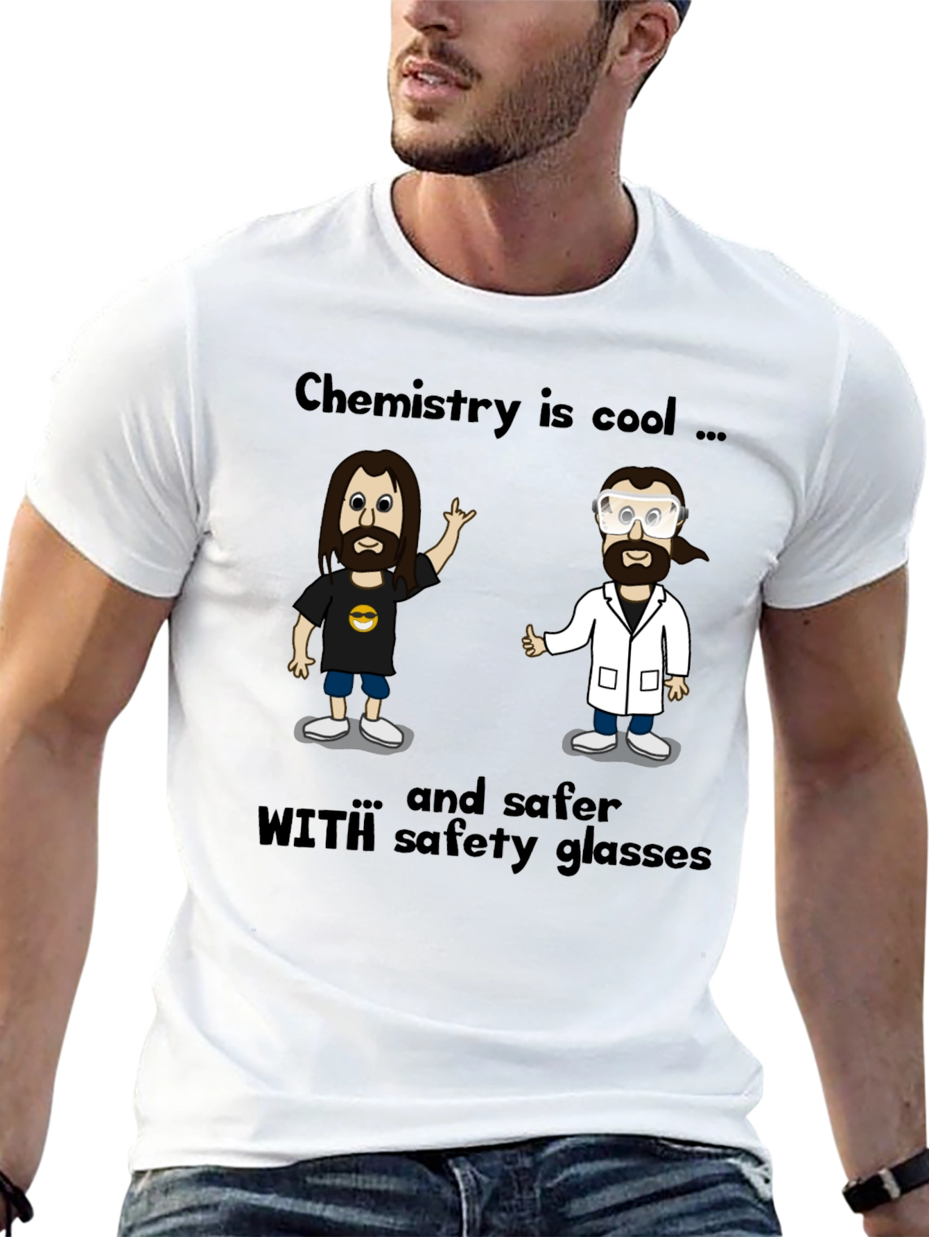Black Chemistry is Cool T-Shirt view 13