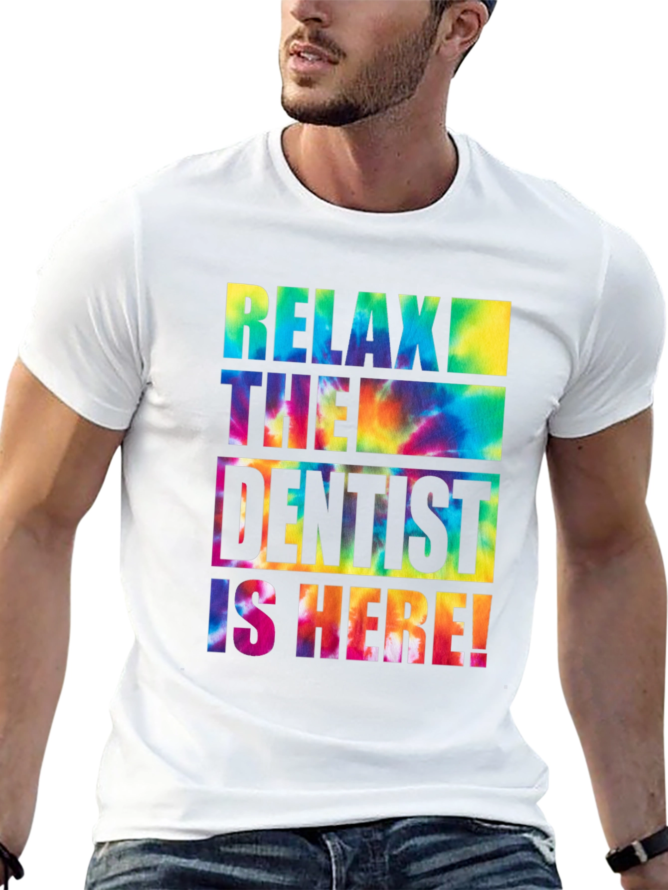 Black Relax, The Dentist Is Here! T-Shirt view 13