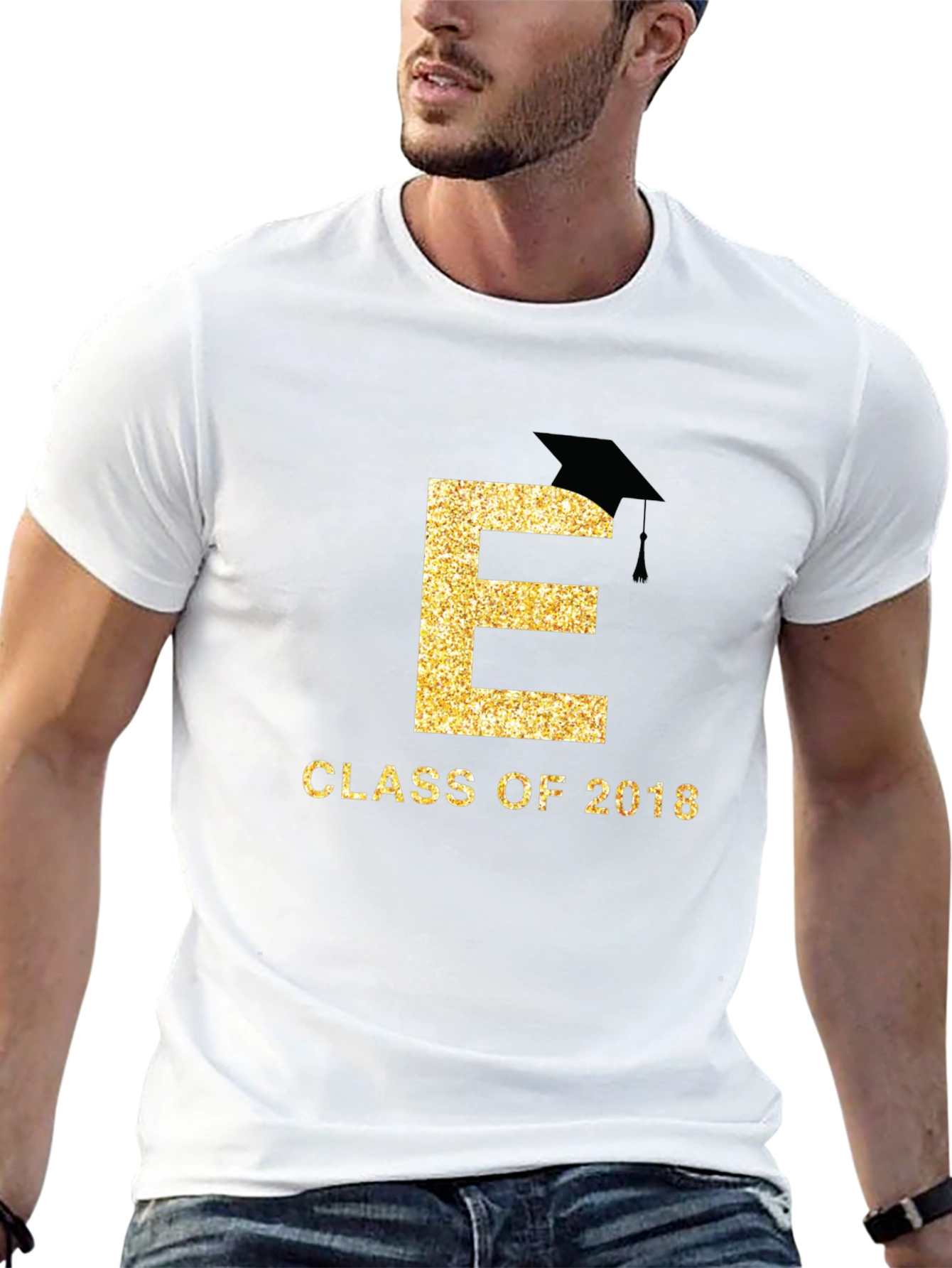 Black Class of 2018 Graduation T-Shirt view 13